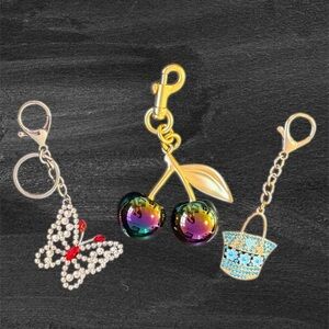 3-BAG CHARM BUNDLE - NWOT!